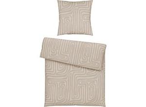 9010585434832 - Bettwäsche Liam XL in Beige ca 155x220cm