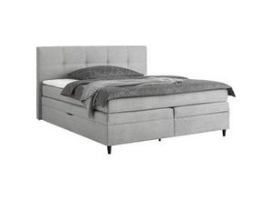9010585469964 - Boxspringbett Miami in Grau ca 180x200cm