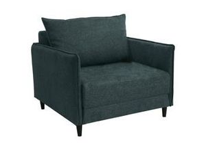 9010585520023 - Schlafsessel Duke in Grün aus Webstoff