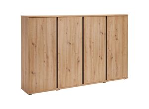 9010585569589 - Schuhschrank Eiche Holzwerkstoff 18 Fächer 1927x120x338 cm Typenauswahl stehend Garderobe Schuhaufbewahrung Schuhschränke 9010585569589 - Schuhschrank Eiche Holzwerkstoff 18 Fächer 1927x120x338 cm Typenauswahl stehend Garderobe Schuhaufbewahrung Schuhschränke
