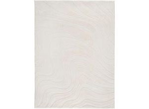 9010585582854 - Kunstfell New Wave 1 in Beige ca 80x150cm