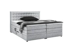 9010585693963 - Boxspringbett Luzern Grau ca 180x200cm