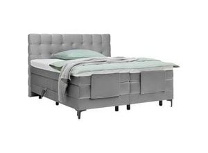 9010585699330 - Boxspringbett Falcon in Grau ca 160x200cm