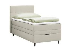 9010585753971 - Boxspringbett Miami in Taupe ca 90x200cm