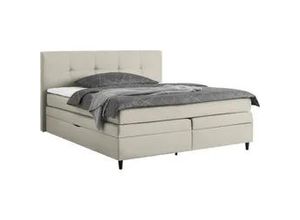 9010585754022 - Boxspringbett Miami in Taupe ca 180x200cm