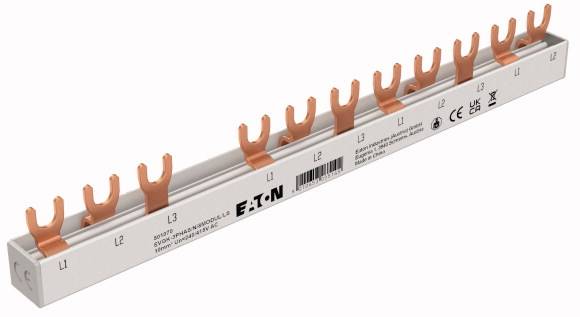 9010653035145 - EATON EVGK-3PHAS N 8MODUL LS EP-501070 EVGK Gabelverschienung 3-phasig EP-