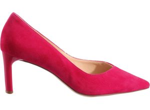 9010849096028 - hōgl Margot Pumps Veloursleder Pfennigabsatz für Damen pink 39