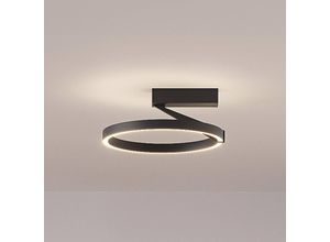 9010870167650 - Molto Luce LED-Deckenlampe Melli SDI schwarz Alu Ø 33 cm