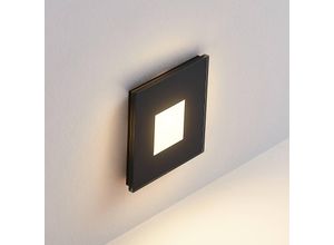 9010870451605 - Molto Luce LED-Einbaulampe Wall R68 Glass SQ schwarz CCT