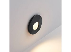 9010870451704 - Molto Luce LED-Einbaulampe Wall 68 R SIna RD schwarz CCT