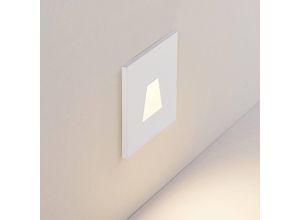 9010870528000 - Molto Luce LED-Einbaulampe Wall 68R IP44 SQ weiß Alu CCT