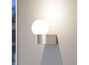 9010870534469 - Molto Luce Außenwandlampe Lanu Round chrom Alu Glas