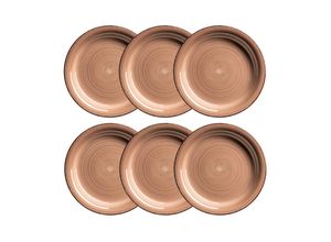 9010933000023 - Dessertteller-Set Steingut Lumaca (Farbe Beige)