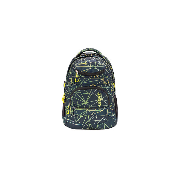 9014400319267 - Schulrucksack Infinity Stripes Green Kunstfaser grünhellgrün 9014400319267 BELMIL