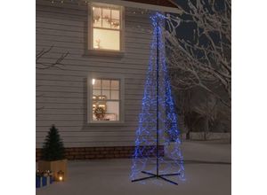 9014955573671 - Maisonchic - LED-WeihnachtsbaumOutdoor-LichterkettenWeihnachtsschmuck Weihnachtsdekoration Kegelform Blau 500 LEDs 100x300 cm CIW77733