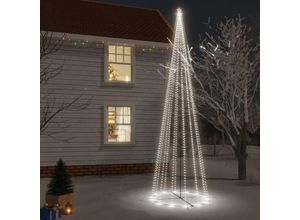 9014955573718 - LED-WeihnachtsbaumOutdoor-LichterkettenWeihnachtsschmuck Weihnachtsdekoration Kegelform Kaltweiß 1134 LEDs 230x800 cm CIW24425 Maisonchic