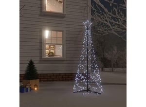 9014955573732 - LED-WeihnachtsbaumOutdoor-LichterkettenWeihnachtsschmuck Weihnachtsdekoration Kegelform Kaltweiß 200 LEDs 70x180 cm CIW63622 Maisonchic