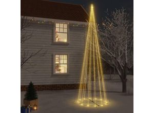 9014955573862 - LED-WeihnachtsbaumOutdoor-LichterkettenWeihnachtsschmuck Weihnachtsdekoration Kegelform Warmweiß 1134 LEDs 230x800 cm CIW86105 Maisonchic