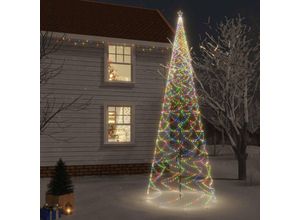 9014955574067 - Maisonchic - LED-WeihnachtsbaumOutdoor-LichterkettenWeihnachtsschmuck Weihnachtsdekoration mit Erdnägeln Mehrfarbig 3000 LEDs 800 cm CIW53429