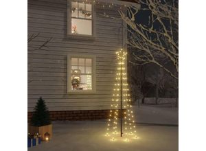 9014955574081 - LED-WeihnachtsbaumOutdoor-LichterkettenWeihnachtsschmuck Weihnachtsdekoration mit Erdnägeln Warmweiß 108 LEDs 180 cm CIW63160 Maisonchic