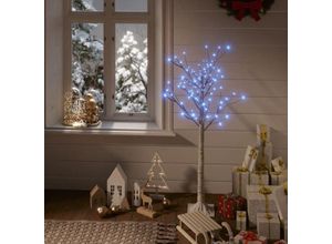 9014955575705 - Weihnachtsbaum 120 LEDsKunstbaumWeihnachtsschmuck Weihnachtsdekoration 12 m Blau Weide Indoor Outdoor CIW44205 Maisonchic