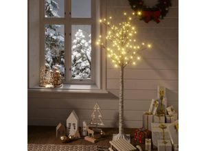 9014955575873 - Maisonchic - WeihnachtsbaumKunstbaumWeihnachtsschmuck Weihnachtsdekoration 140 LEDs 15 m Warmweiß Weide Indoor Outdoor CIW83341