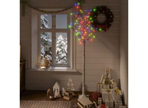 9014955575903 - Maisonchic - WeihnachtsbaumKunstbaumWeihnachtsschmuck Weihnachtsdekoration 180 LEDs 18m Mehrfarbig Weide Indoor Outdoor CIW72689