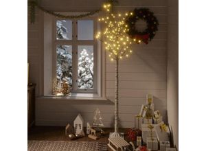 9014955575910 - Maisonchic - WeihnachtsbaumKunstbaumWeihnachtsschmuck Weihnachtsdekoration 180 leds 18m Warmweiß Weide Indoor Outdoor CIW10569