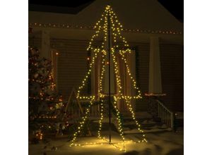 9014955576245 - WeihnachtsbaumKunstbaumWeihnachtsschmuck Weihnachtsdekoration Kegelform 300 LEDs Indoor und Outdoor 120x220 cm CIW29228 Maisonchic