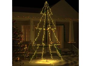 9014955576283 - WeihnachtsbaumKunstbaumWeihnachtsschmuck Weihnachtsdekoration Kegelform 360 LEDs Indoor und Outdoor 143x250 cm CIW87693 Maisonchic