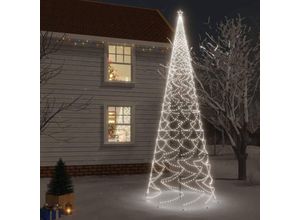 9014955576450 - Maisonchic - WeihnachtsbaumKunstbaumWeihnachtsschmuck Weihnachtsdekoration mit Erdnägeln Kaltweiß 3000 LEDs 800 cm CIW36653