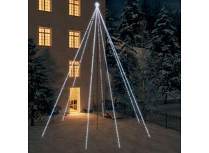 9014955578669 - Maisonchic - Weihnachtsbaum-LichterketteKunstbaumWeihnachtsschmuck Weihnachtsdekoration Indoor Outdoor 1300 led Kaltweiß 8m CIW85829