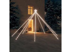 9014955578737 - Maisonchic - Weihnachtsbaum-LichterketteKunstbaumWeihnachtsschmuck Weihnachtsdekoration Indoor Outdoor 576 LEDs Kaltweiß CIW18794