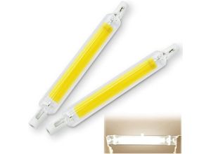 9017988974859 - R7s led 20W I2 Blattlampe kaltweiß 118mm - 360º dimmbar - Ahlsen