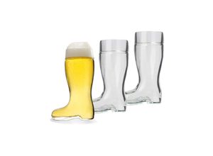 9019900012601 - Biergläser Stiefel 250 ml 3er Set