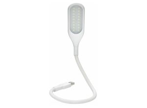 9019936823912 - Dimmbare 18LED USB-Lampe mit 3 Helligkeitsstufen flexiblem Schwanenhals schlichtem Design Leselampe und Berührungsschalter für Laptop Tastatur