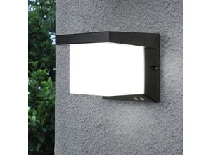 9020162458090 - Lycxames - 8 w (Radarerkennungsmodell) 707 LED-Wandleuchte für den Außenbereich wasserdicht IP65 Aluminium Beleuchtung für Balkon Garten