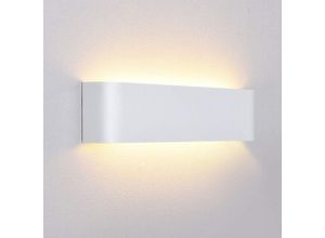 9020162463551 - LED-Wandleuchte moderne Innenwandleuchte aus Aluminium ideal für Wohnzimmer Schlafzimmer Flur und Treppenhaus 410 x 90 x 35 14 w warmweißes