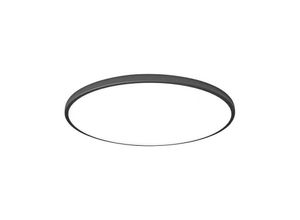 9020162468266 - Plafonnier led 20W Dimmbar Plafonnier Panneau Rond Ø23cm Lumière Blanche Bord Noir - Lycxames