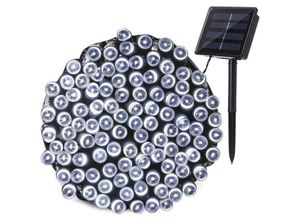 9020162623733 - Lycxames - Solar-Außenleuchten 22 m 200 LEDs wasserdichte Weihnachtsbeleuchtung 8 Beleuchtungsmodi dekorative Lampen für Garten Terrasse Zaun