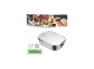 9024309001071 - Eting - 1400ml Brotdose Metall Brotdose Thermobehälter Lunchbox bpa frei Edelstahl