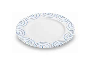 9025800226420 - Blaugeflammt Speiseteller Gourmet (ø 27cm) - Gmundner Keramik