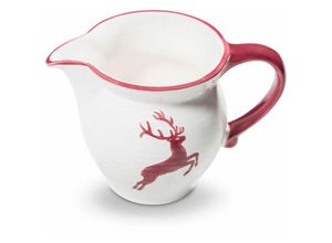 9025800254621 - Bordeauxr Hirsch Milchgießer Cup 03 Liter - Gmundner Keramik