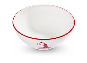 9025800263890 - Rubinroter Hirsch Bowl (ø 17cm) - Gmundner Keramik