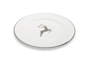 9025800264460 - Grauer Hirsch Speiseteller Gourmet (ø 29cm) - Gmundner Keramik