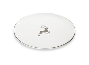 9025800271376 - Grauer Hirsch Platzteller Cup (ø 32cm) - Gmundner Keramik