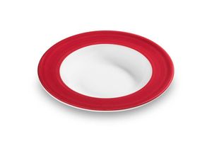 9025800275510 - Variation Bordeauxrot Suppenteller Gourmet(Ø24cm) - Gmundner Keramik