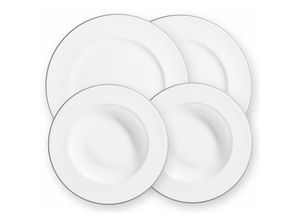 9025800298786 - Grauer Rand Dinner für 2 Gourmet - Gmundner Keramik