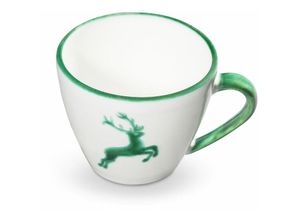 9025800303954 - Grüner Hirsch Cappuccino Tasse 016 Liter - Gmundner Keramik