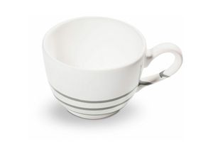 9025800305866 - Pur Geflammt Grau Kaffeetasse Cup (019L) - Gmundner Keramik